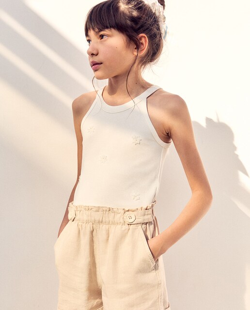 Imagen 0 de Camiseta halter rib