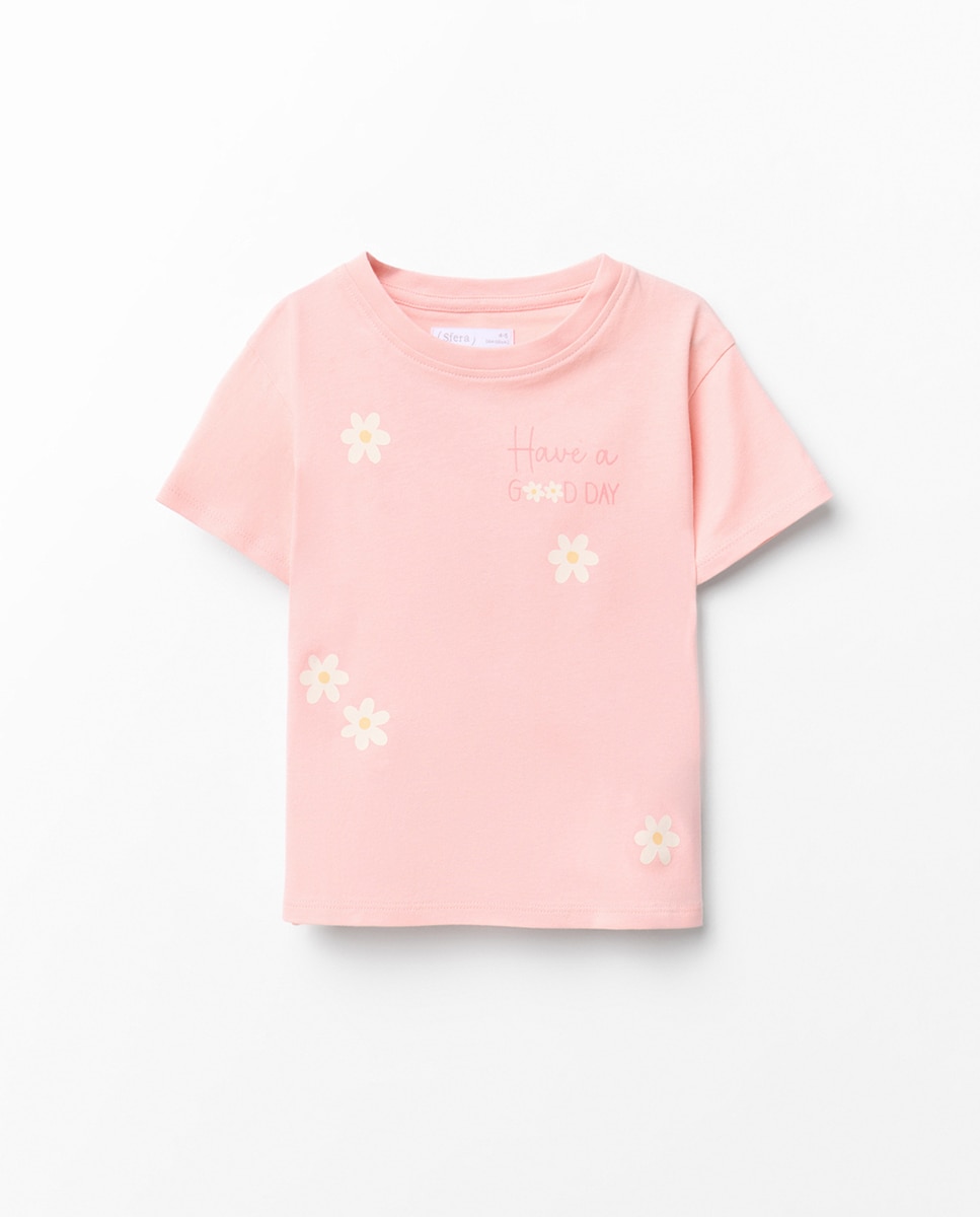 Imagem 0 de T-shirt com Estampado Posicional