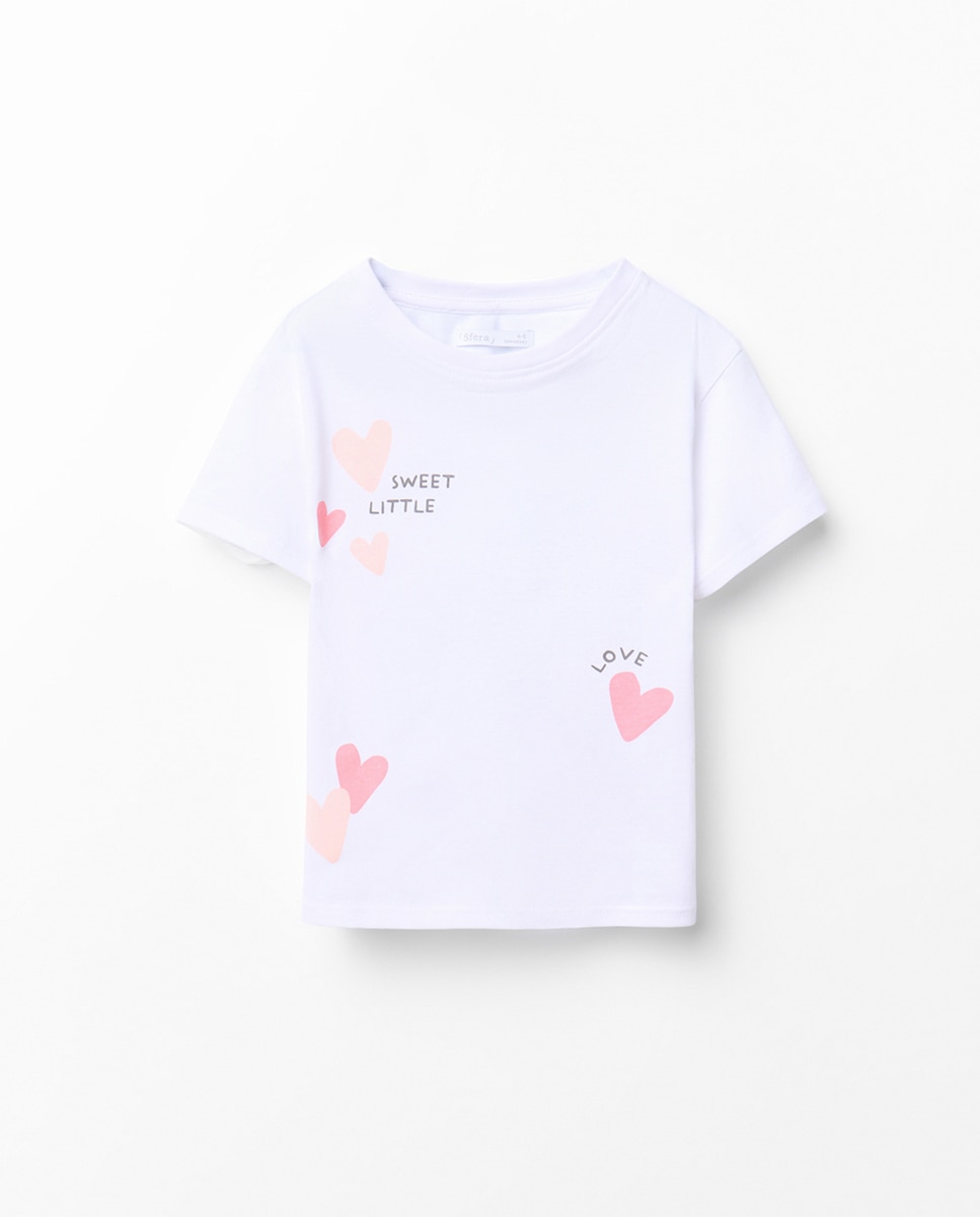 Imagem 0 de T-shirt com Estampado Posicional
