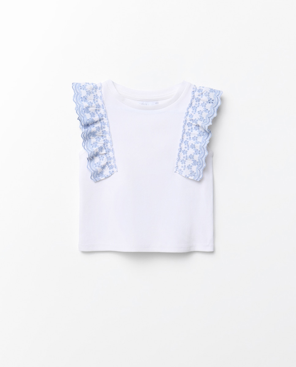 Imagem 0 de T-shirt com nervuras