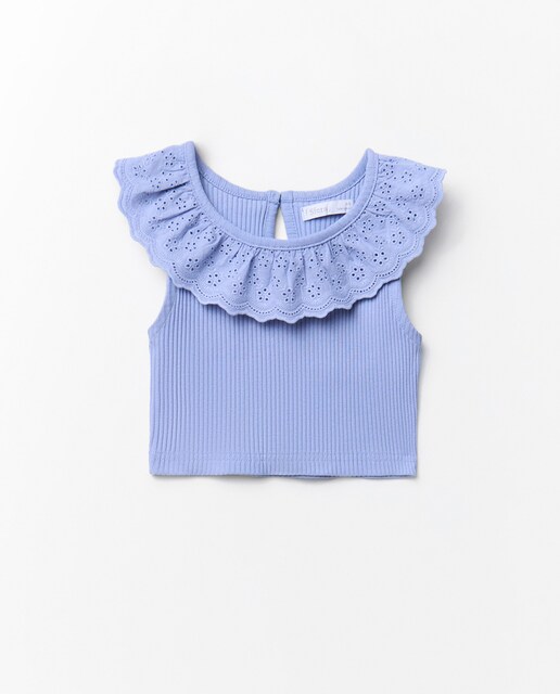 Imagen 0 de Camiseta rib cuello