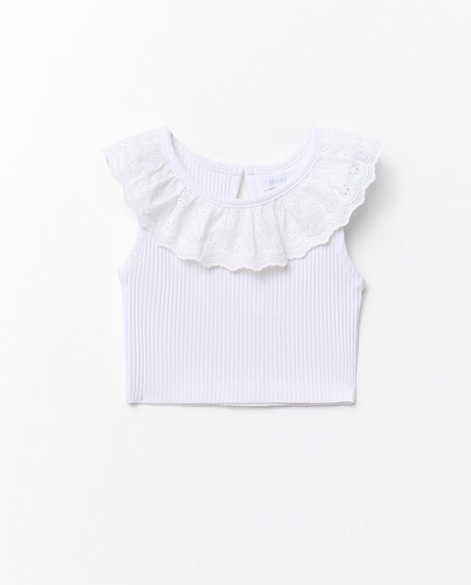 Imagen 0 de Camiseta rib cuello