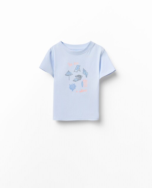 Imagen 0 de Camiseta motivos playeros