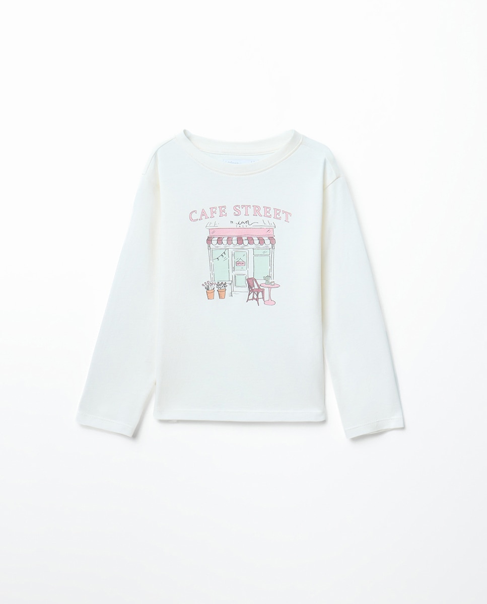 Imagem 0 de T-shirt Básica com Várias Borboletas