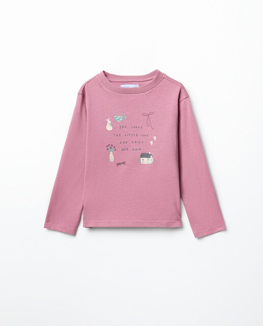 Imagen 0 de Camiseta basic texto