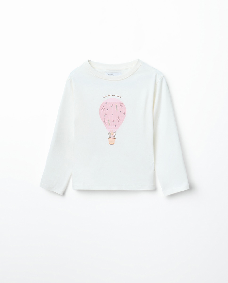 Imagem 0 de T-shirt Básica com Balão