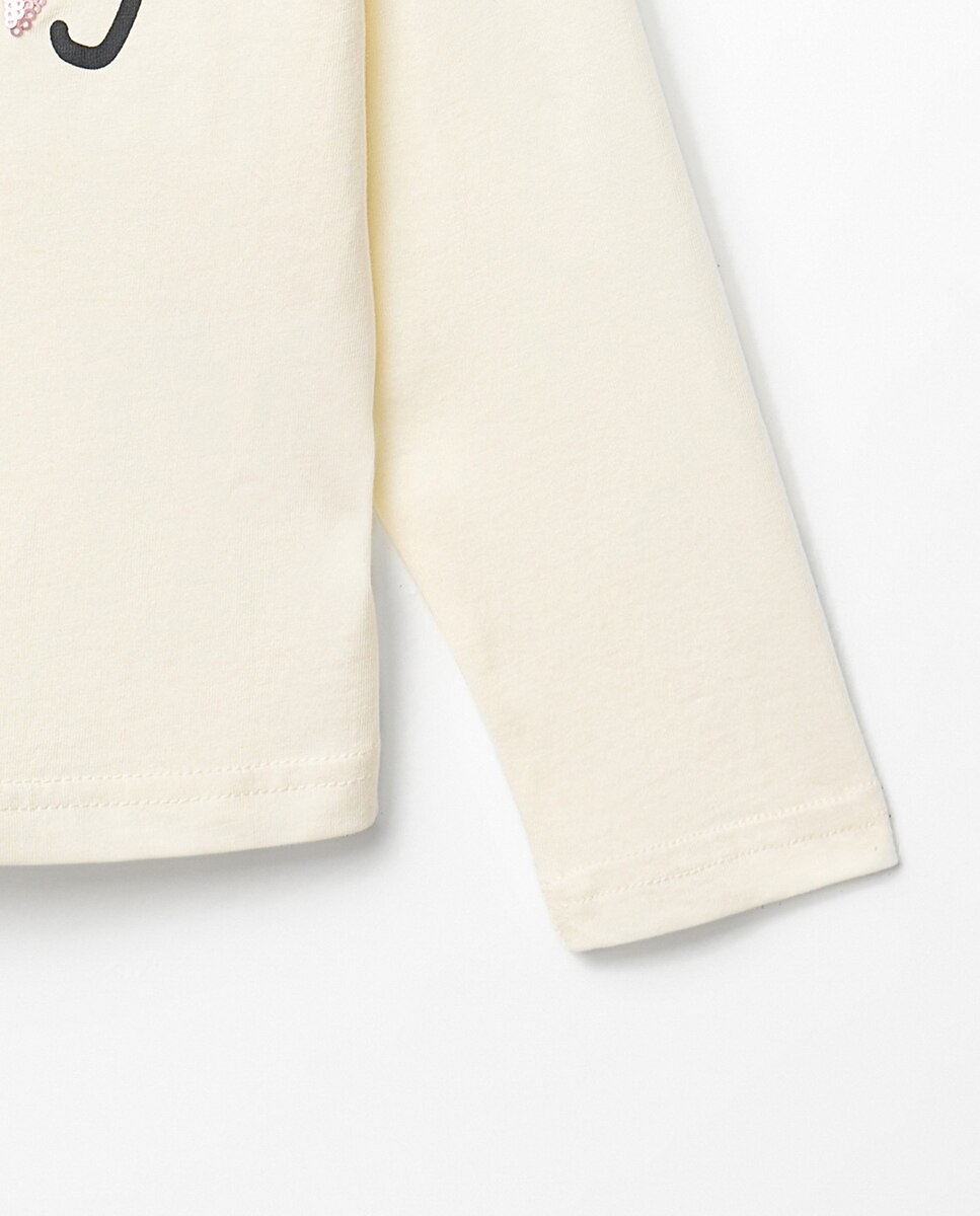 T-shirt Basic Friends Sfera 120 Cru-3