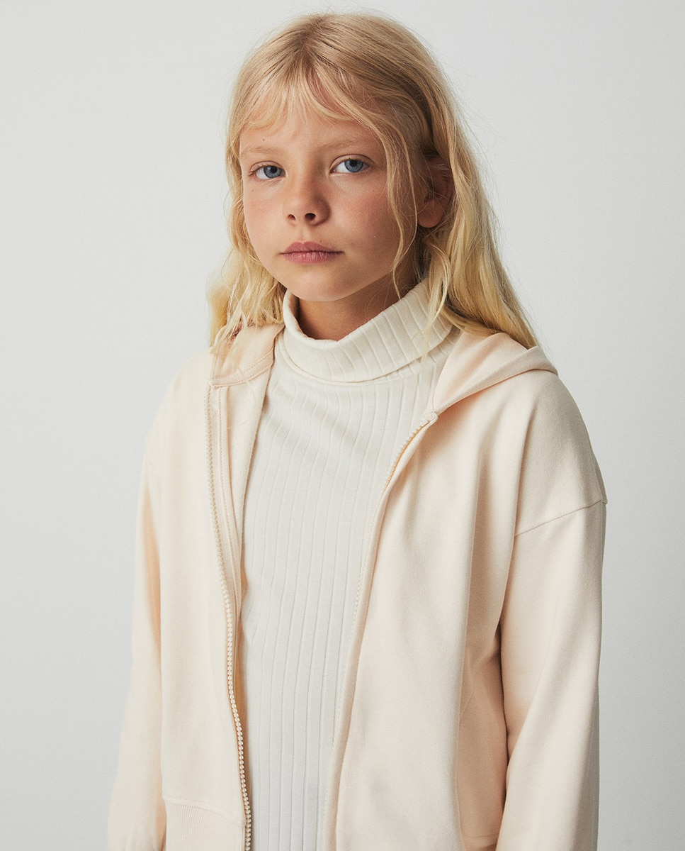 Camiseta basic cuello caja - Sfera - 120 Crudo 120 Crudo-1
