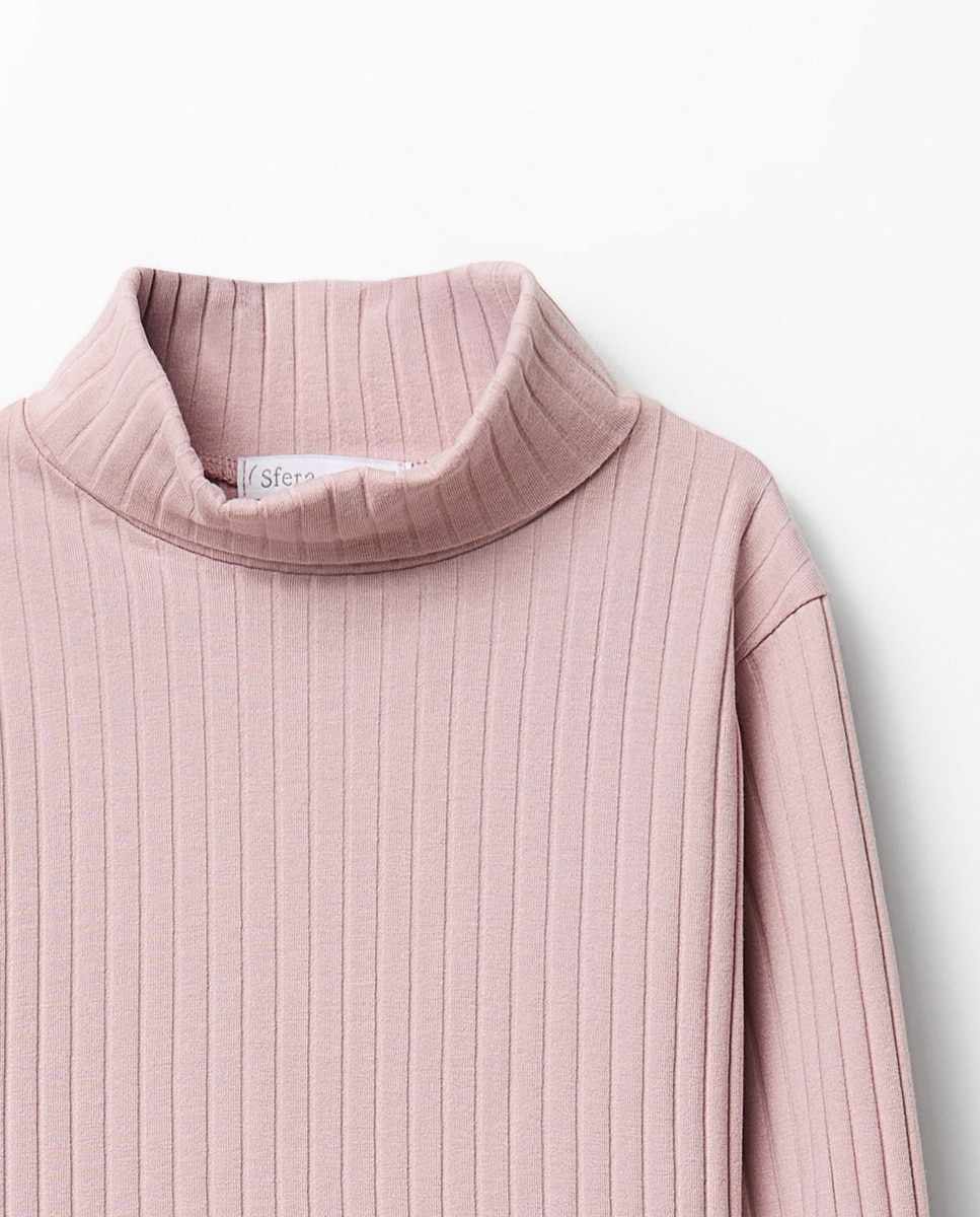 Camiseta basic cuello caja - Sfera - 284 Lila 284 Lila-2