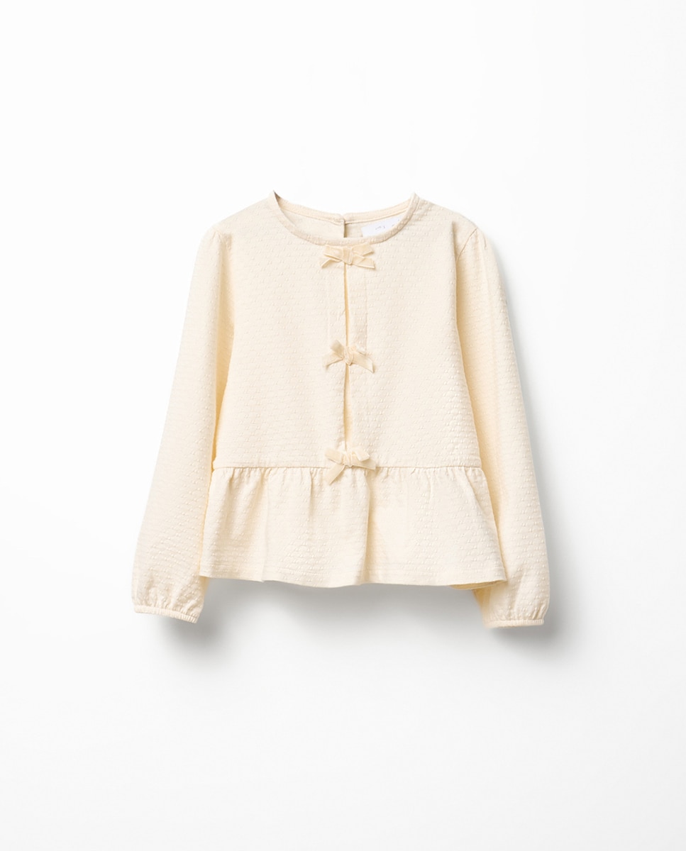 Camiseta lazos - Sfera - 120 Crudo 120 Crudo-1
