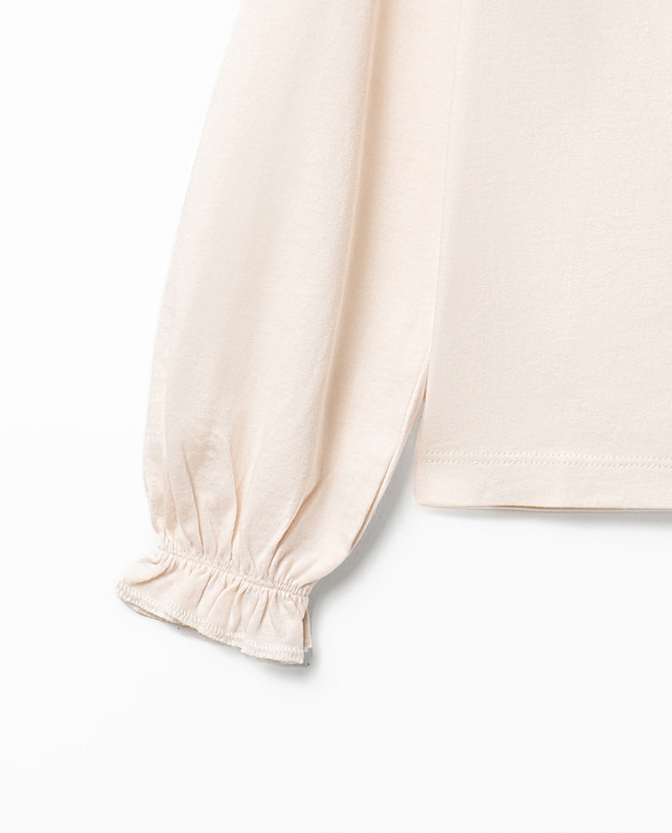 Camiseta lazo circonitas - Sfera - 120 Crudo 120 Crudo-3