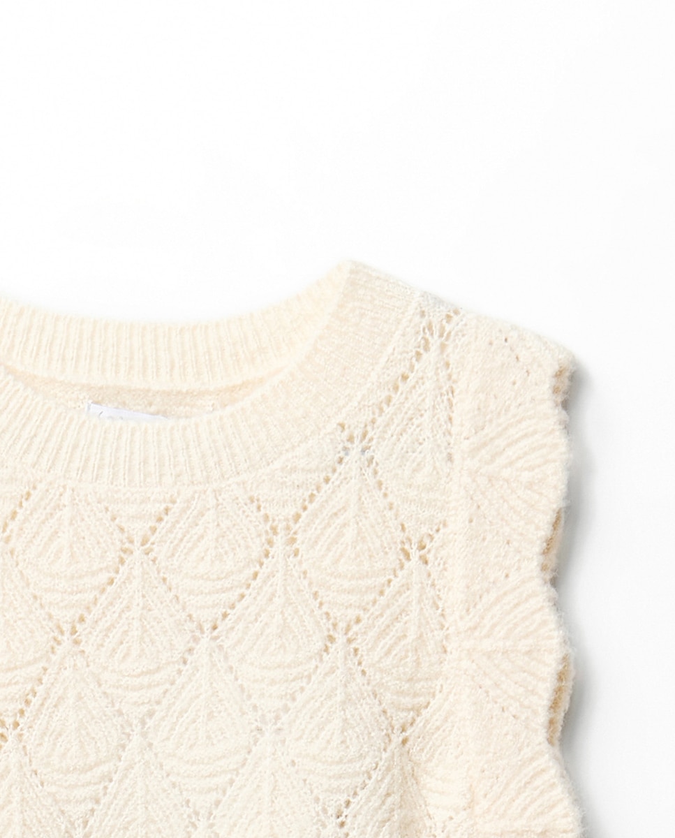 Colete de Tricot Sfera 120 Cru-2