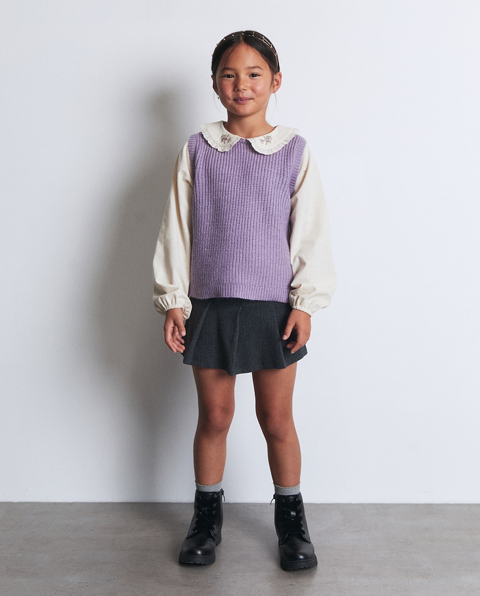 Imagen 1 de Combinado tricot blusa 282 Malva
