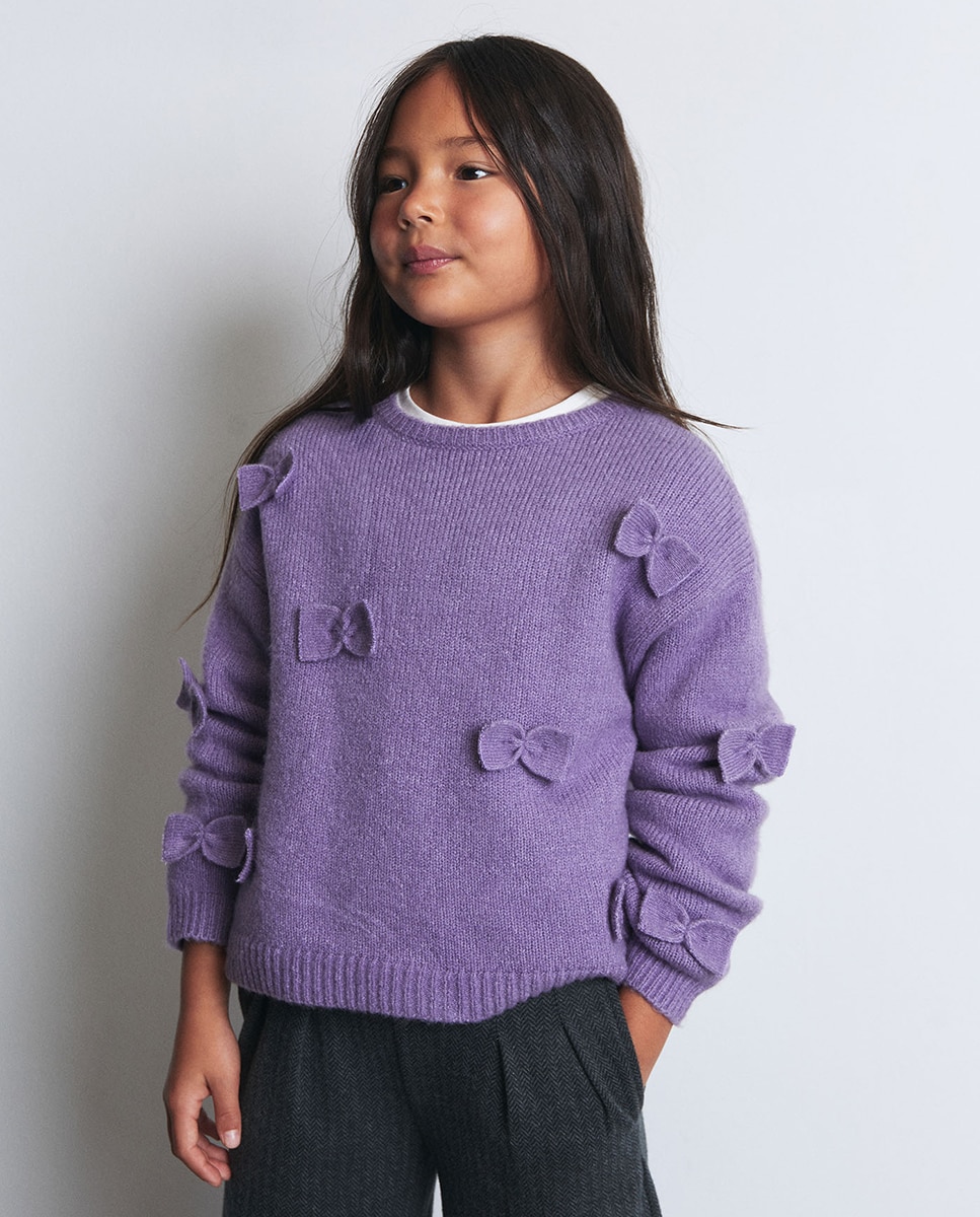 Imagen 1 de Jersey lazos - Sfera - 283 Lavanda 283 Lavanda