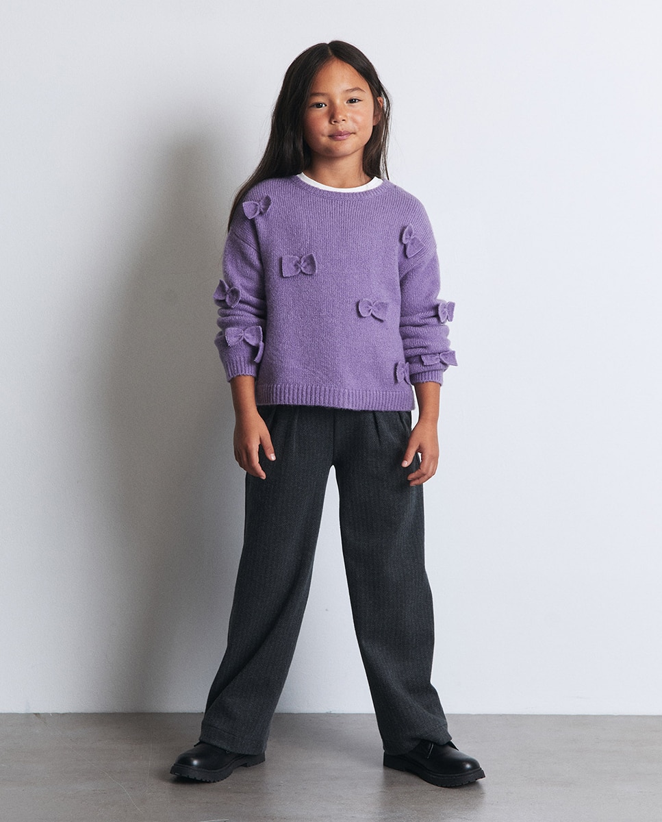 Imagen 2 de Jersey lazos - Sfera - 283 Lavanda 283 Lavanda