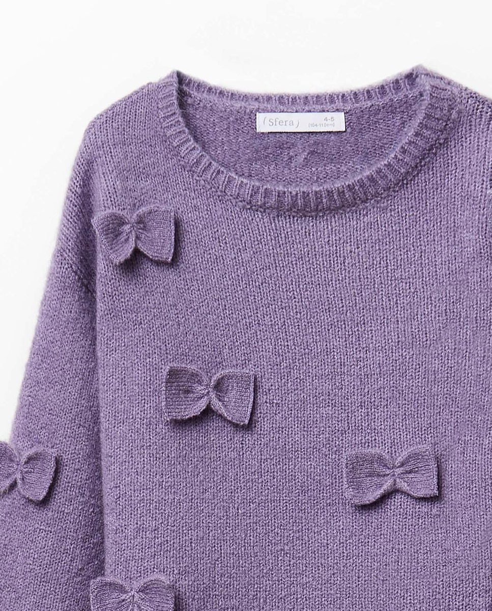 Imagen 6 de Jersey lazos - Sfera - 283 Lavanda 283 Lavanda