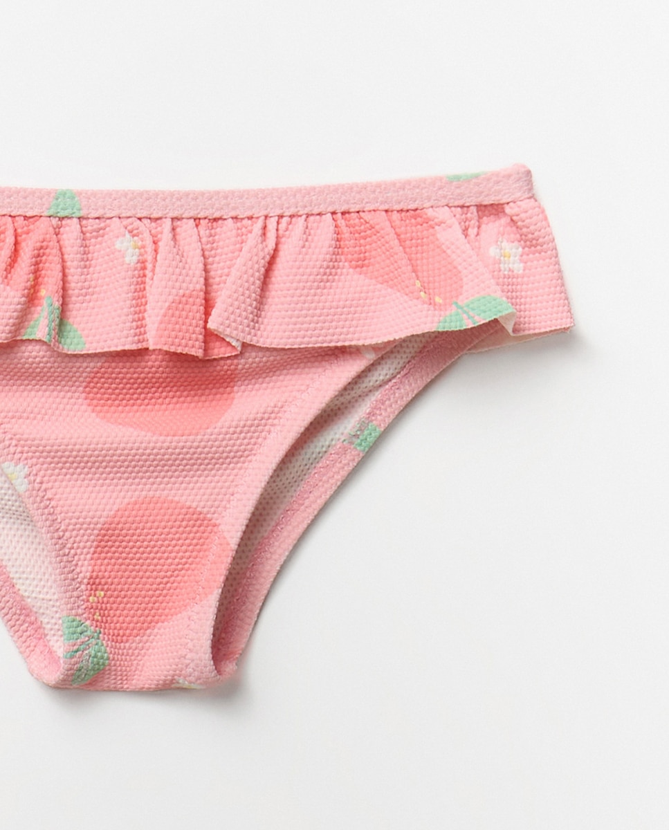 Cueca de Banho com Fruta Sfera Rosa-3