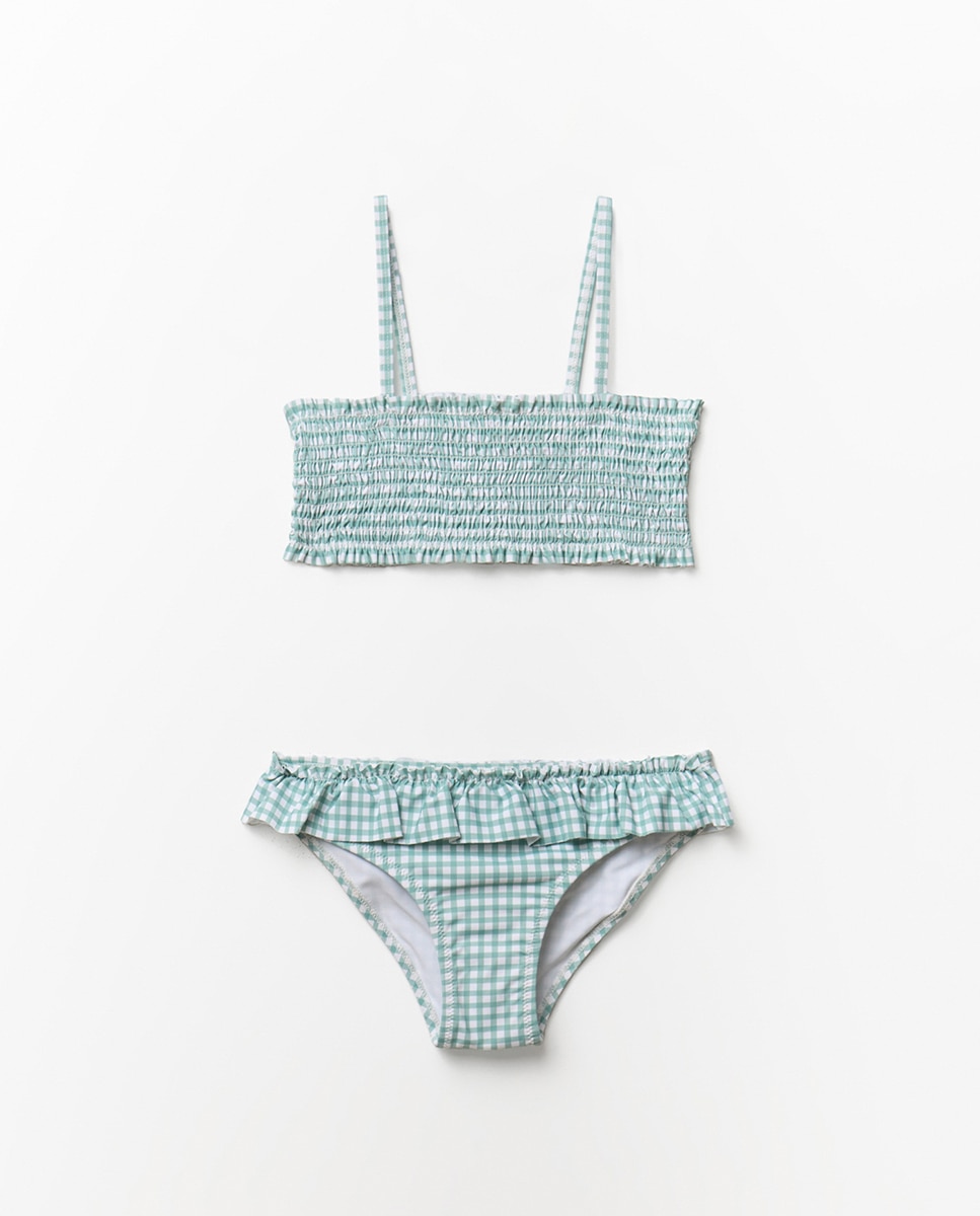 Biquíni Smock Vichy Verde-4