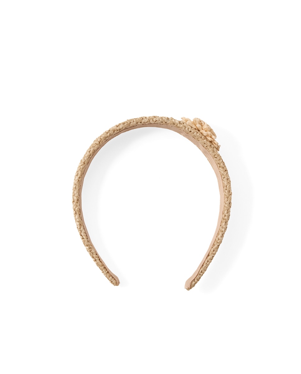 Imagem 0 de Bandolete de Ráfia com Flor