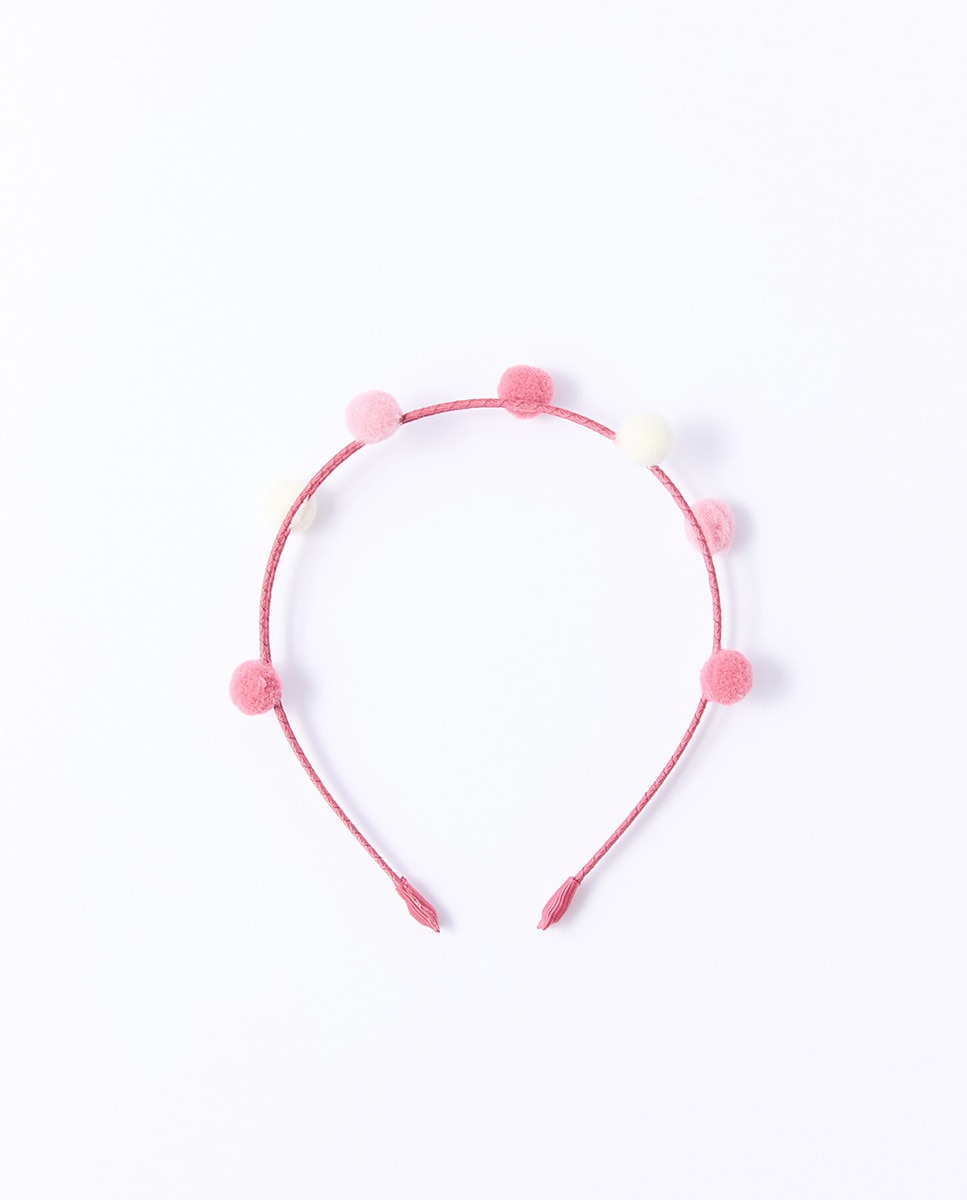 Imagen 0 de Diadema pompones mini