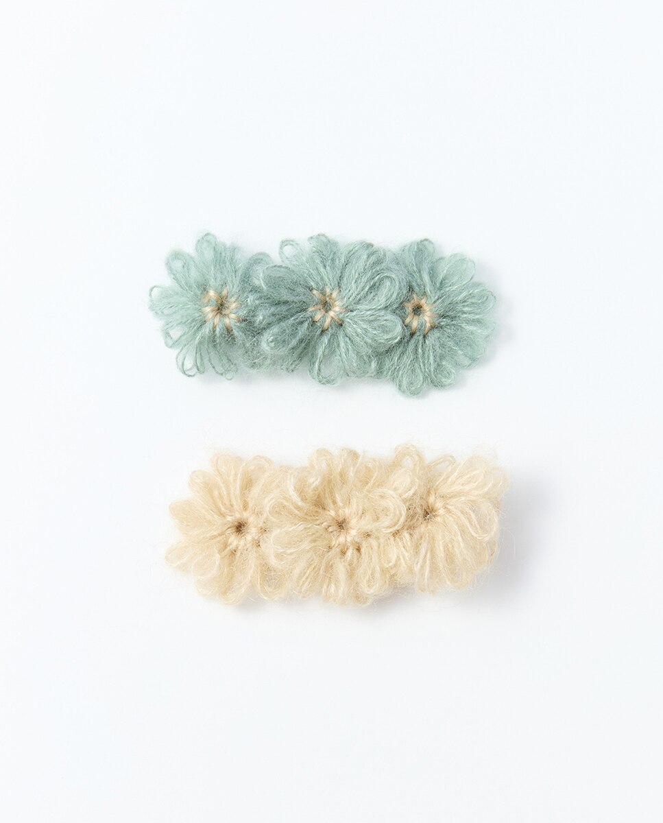 Imagem 0 de Pack de 2 Passadores com Flor de Lã