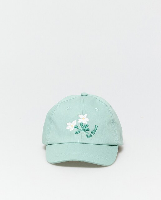 Imagen 0 de Gorra bordado flor
