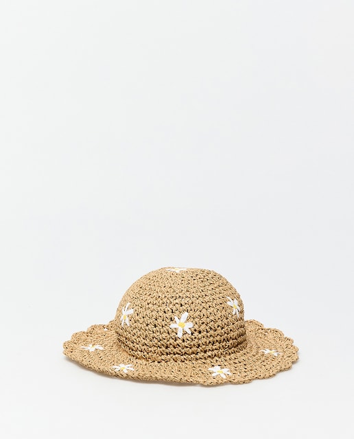 Imagen 0 de Gorro paja bordado