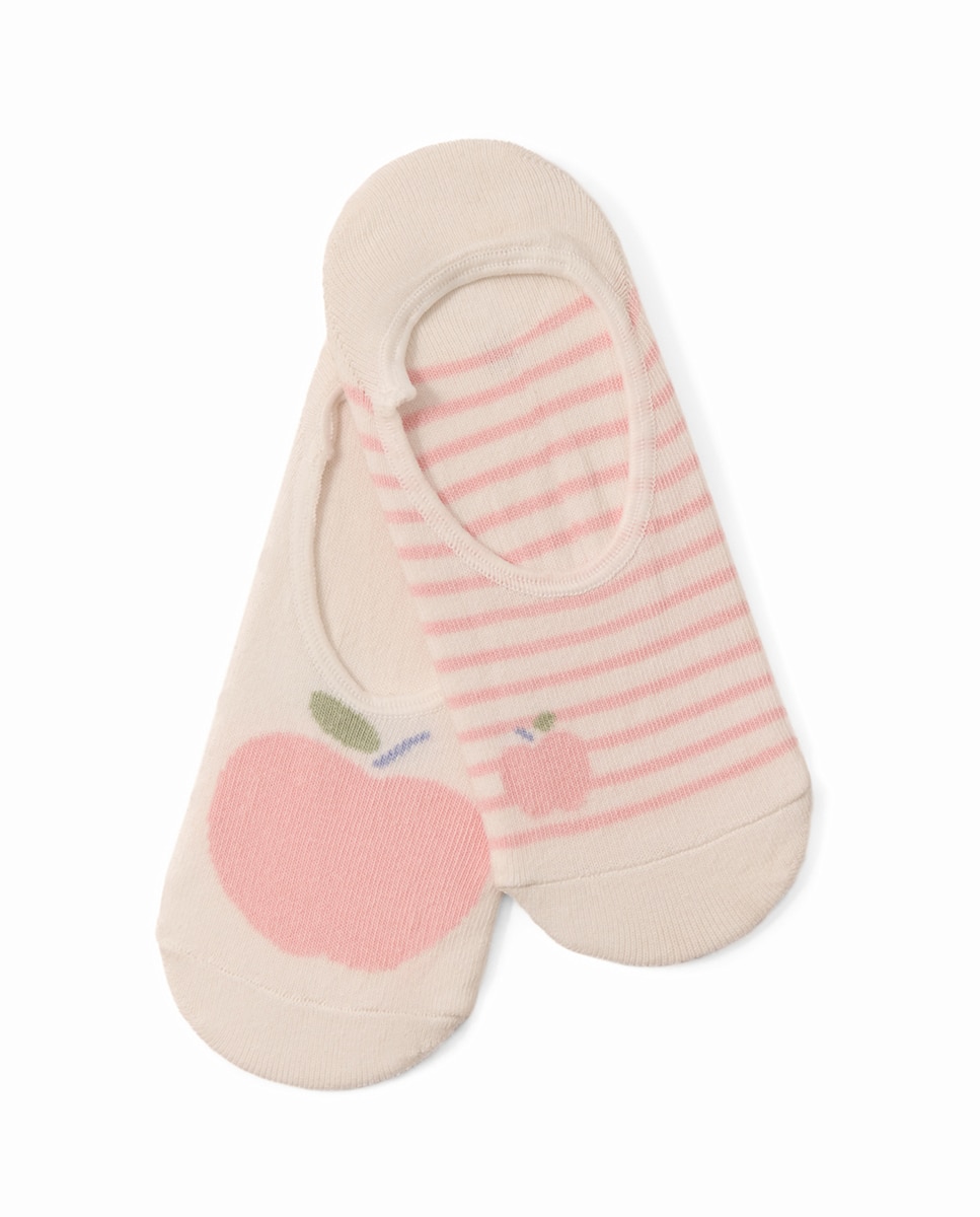 Pack de 2 Pares de Pezinhos Rosa-2