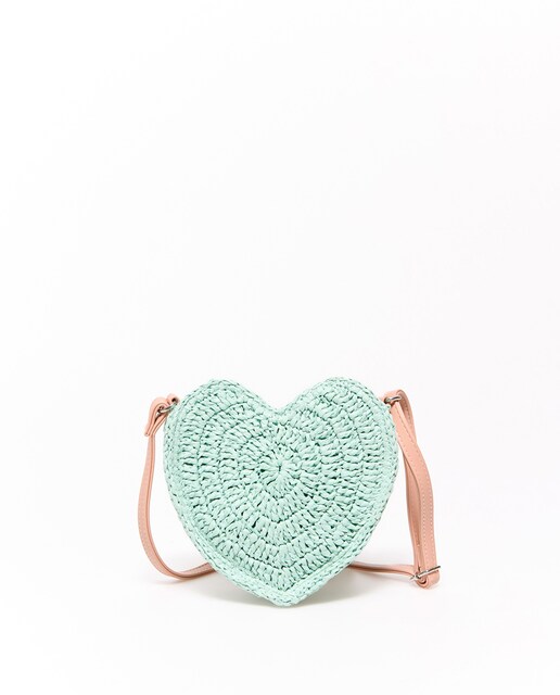 Bolso papel corazón