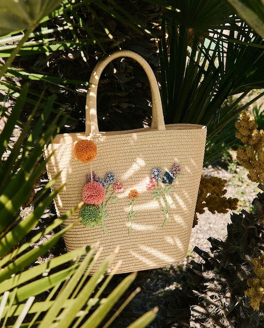 Imagen 0 de Bolso rafia playa