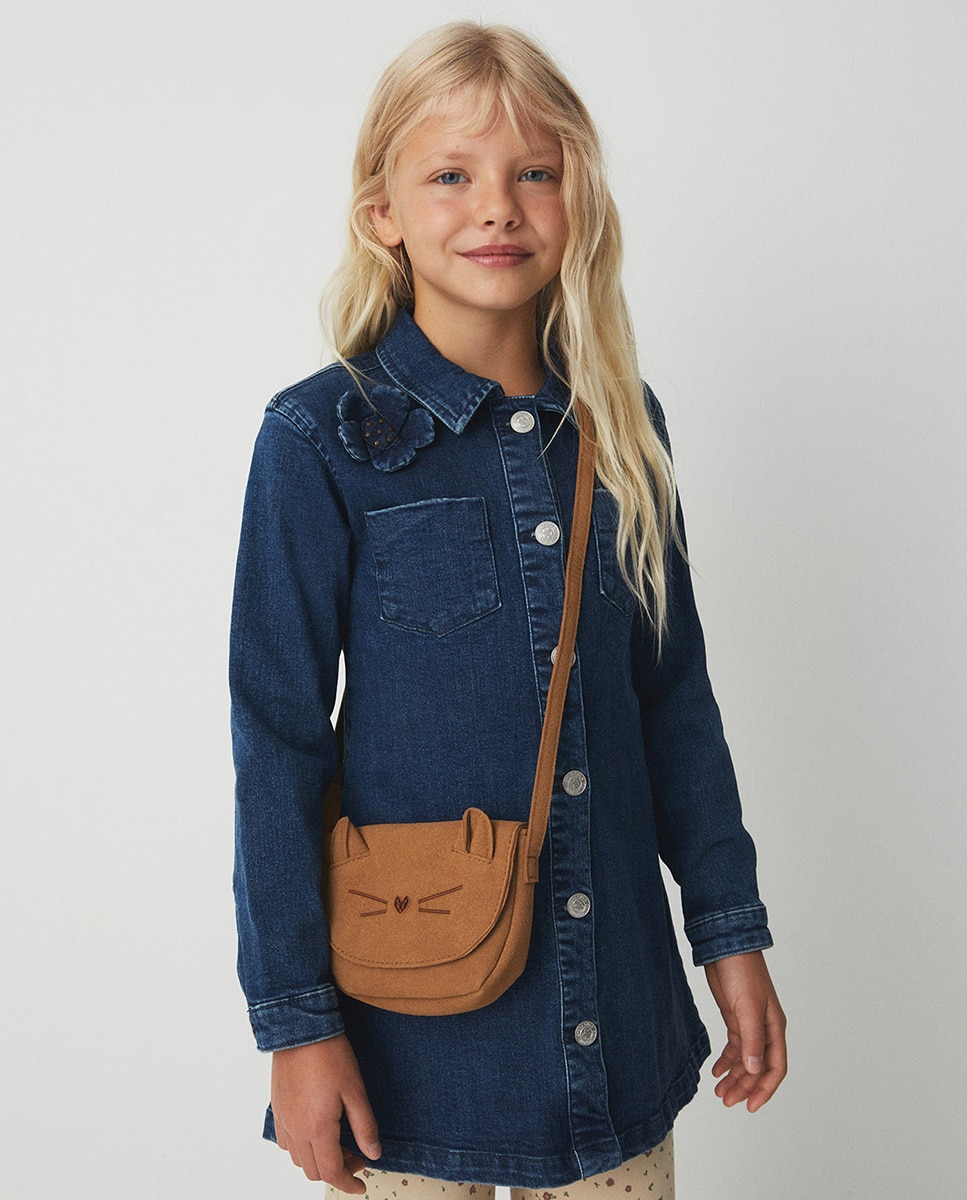 Imagen 0 de Bolso nobuck carita 730 Camel
