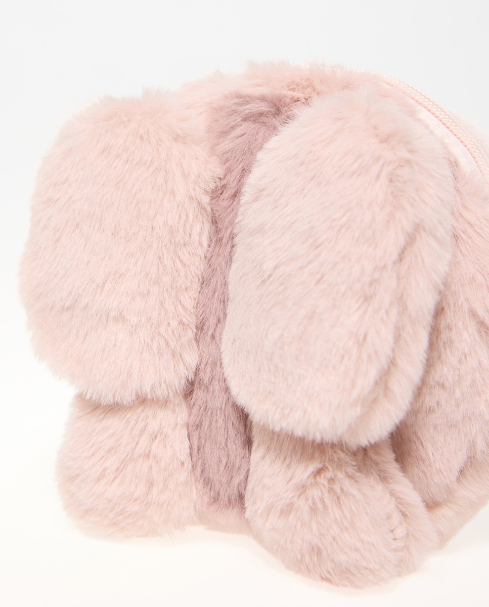 Mala Borboleta com Pelo 200 Rosa-3