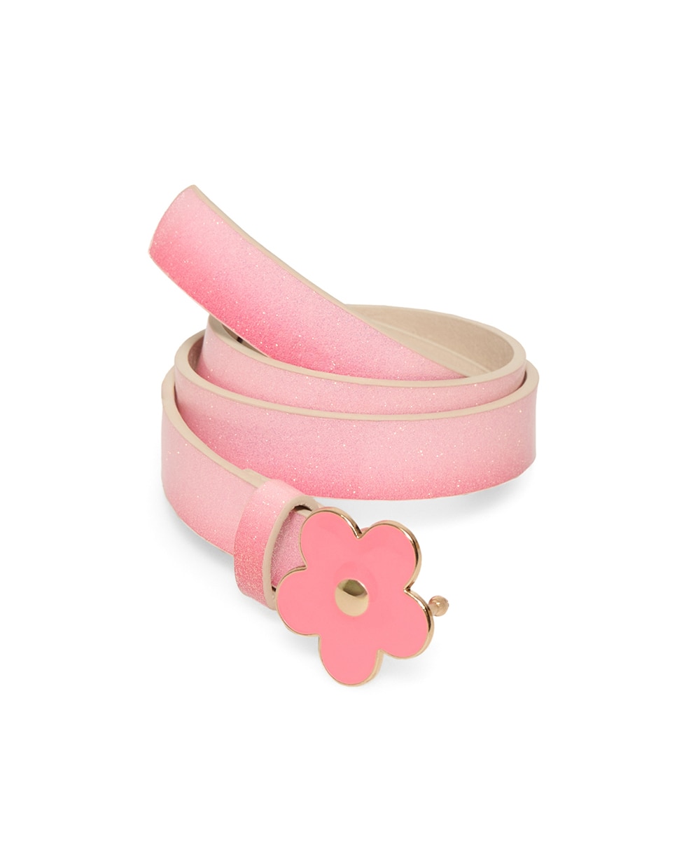 Cinto Metalizado Sfera Rosa-3