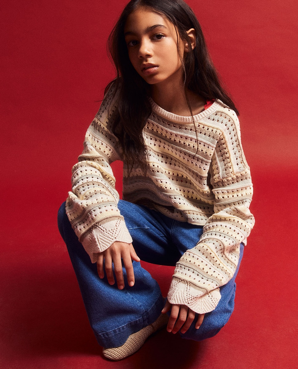 Jeans Marine com Bolso Azul-médio-2