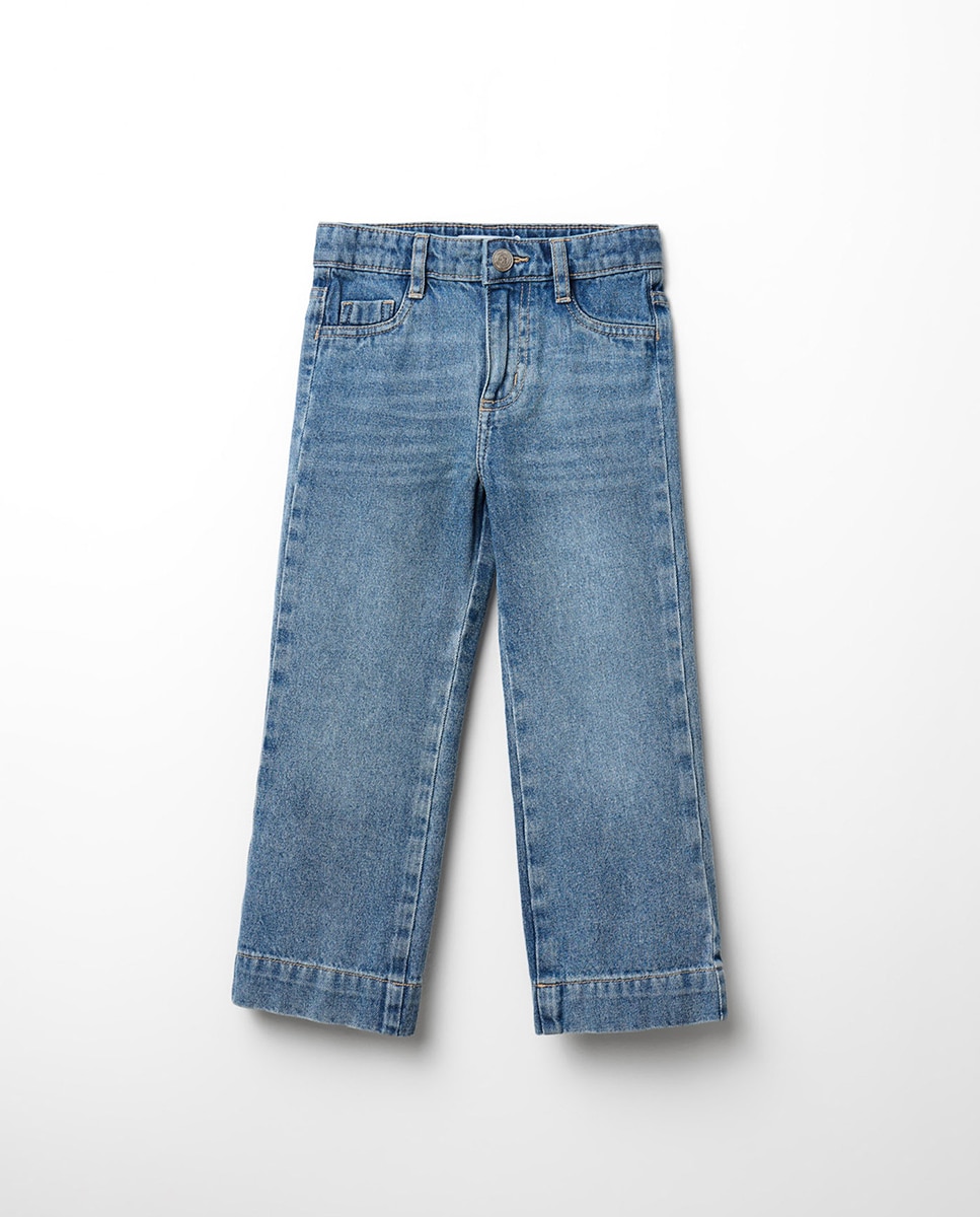 Imagem 0 de Jeans Straight com Remendos