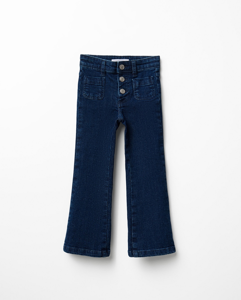 Imagem 0 de Calças denim flare