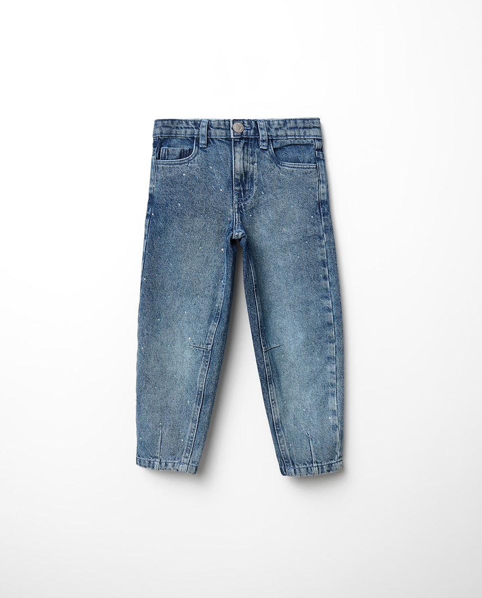 Imagem 0 de Jeans Básicas com Strass