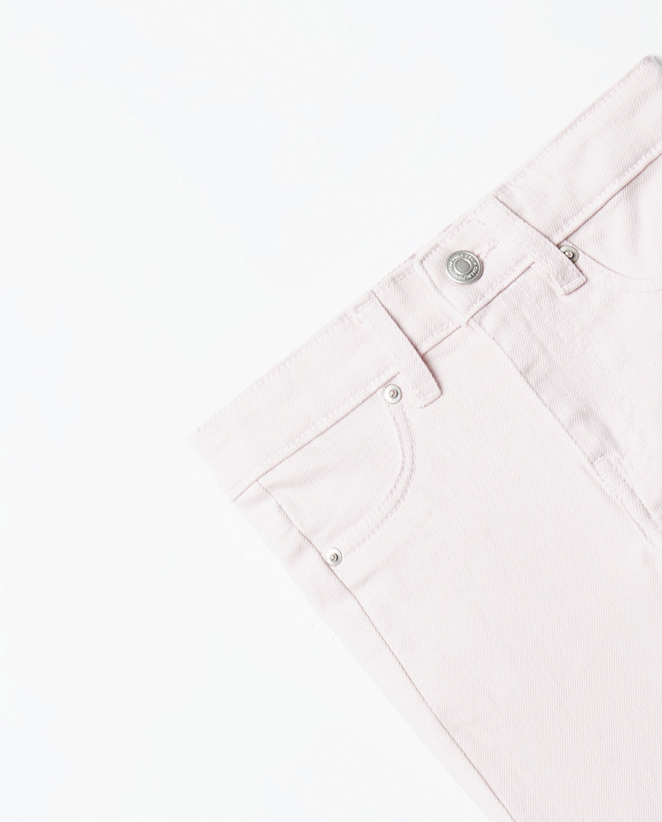 Pantalon flare denim - Sfera - Crudo Rosa-2
