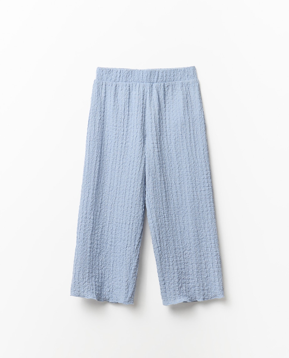 Imagem 0 de Calças com Efeito Enrugado