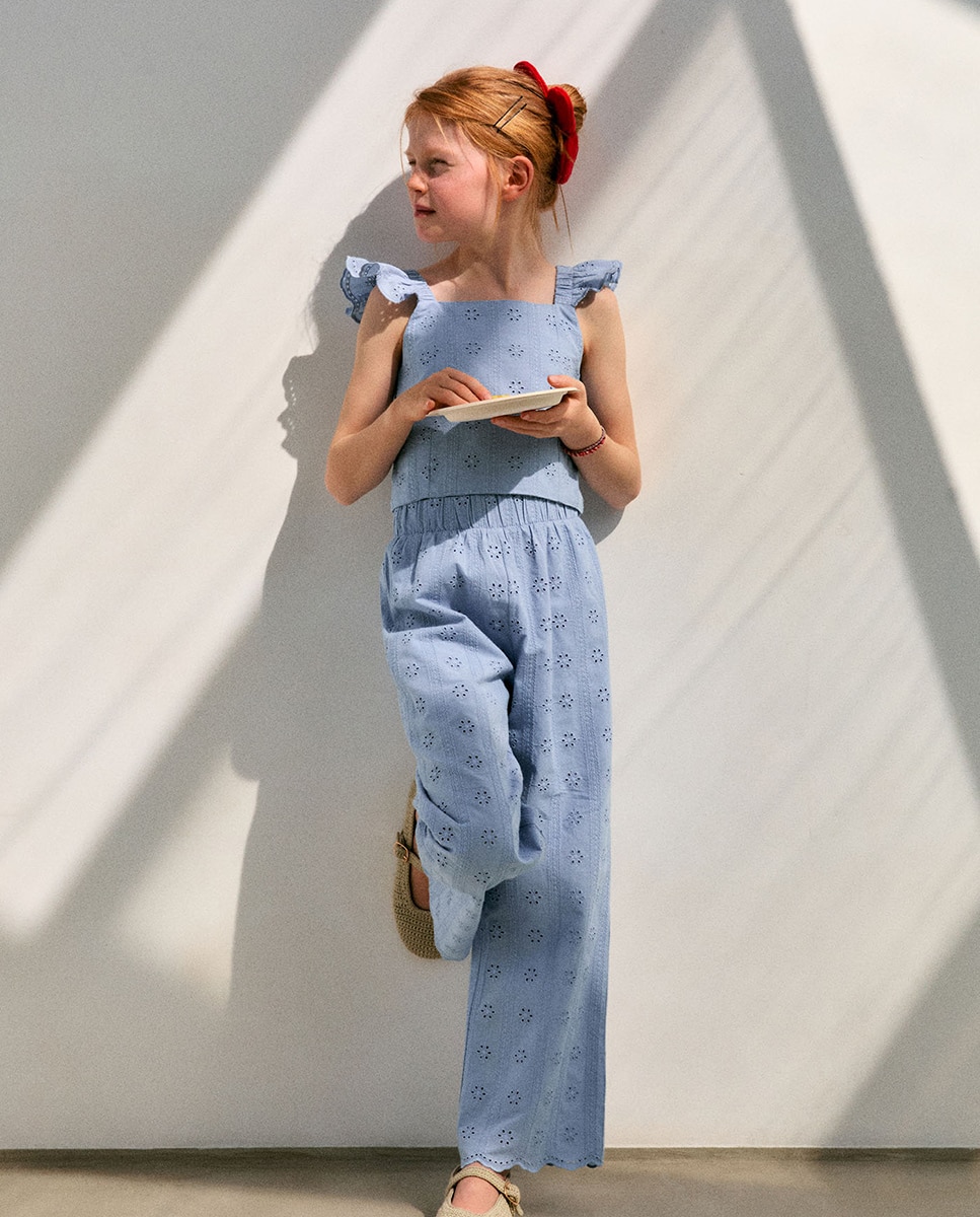 Imagem 0 de Calças com textura