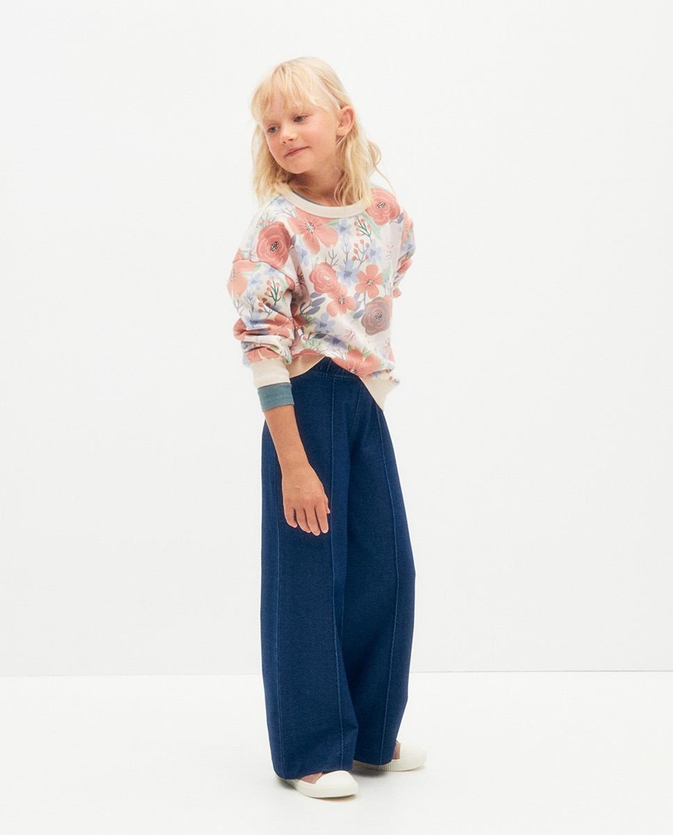 Imagen 0 de Pantalón denim knit nervio