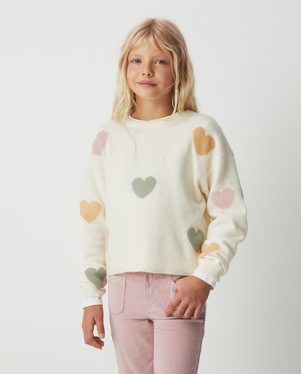 Pantalón pana flare - Sfera - 284 Lila 284 Lila-2