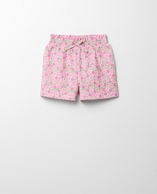 Imagen 0 de Short textura flor