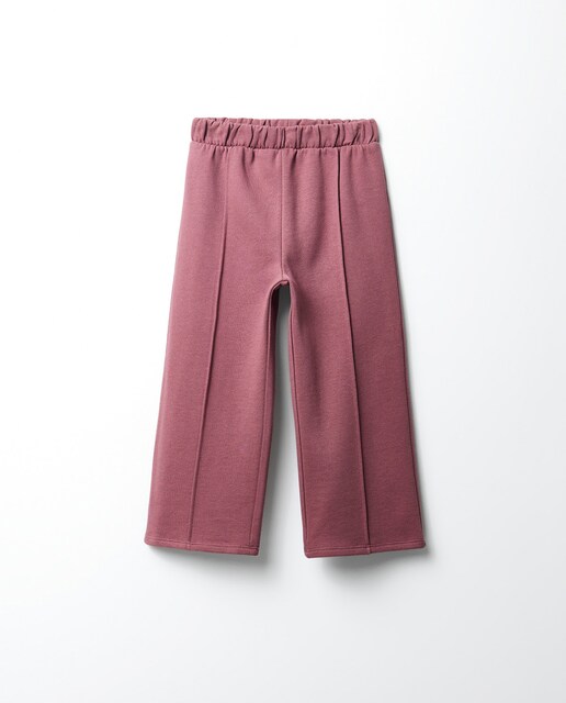 Imagen 0 de Pantalón felpa wide leg
