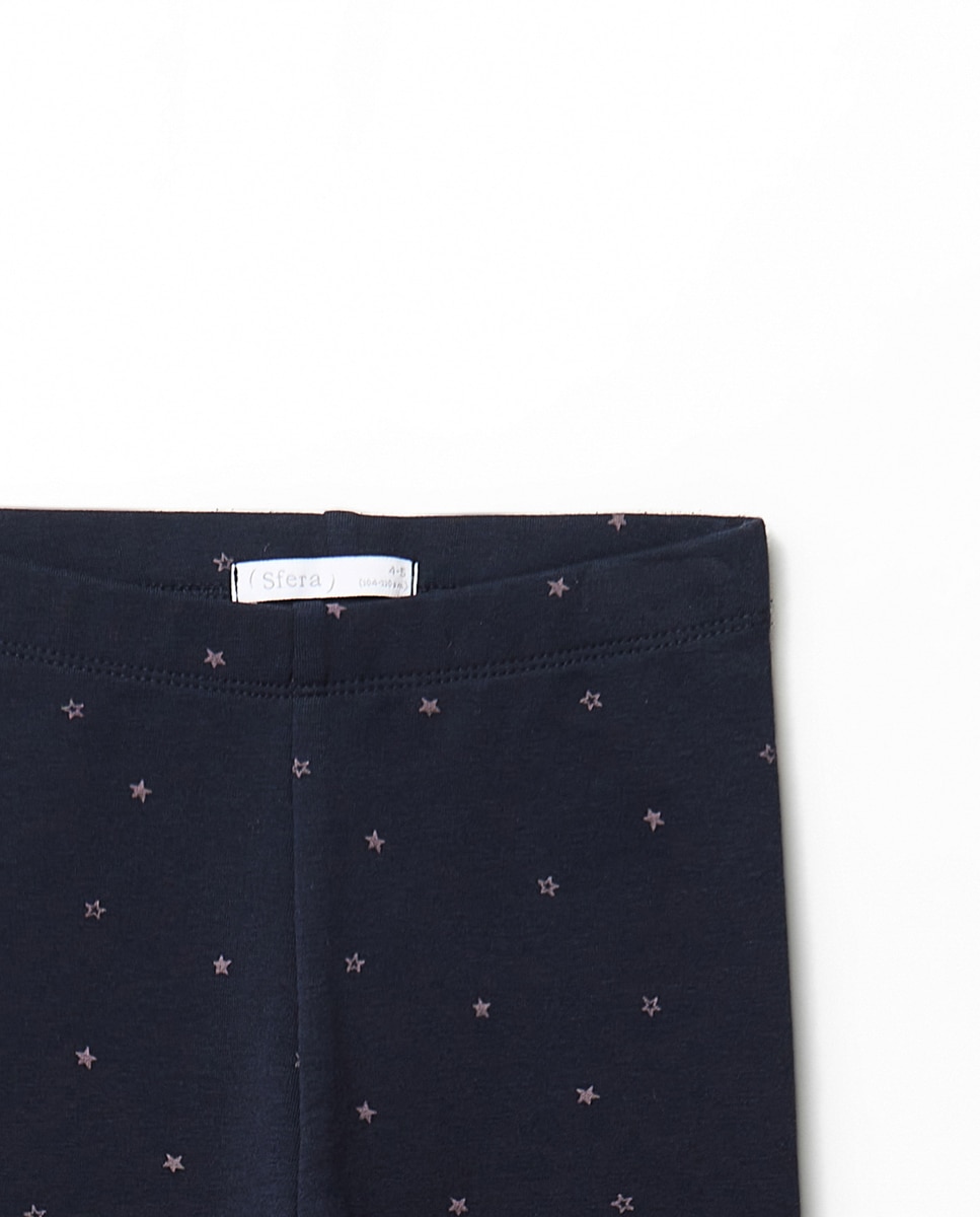 Legging felpa - Sfera - Azul marino Azul marino-2