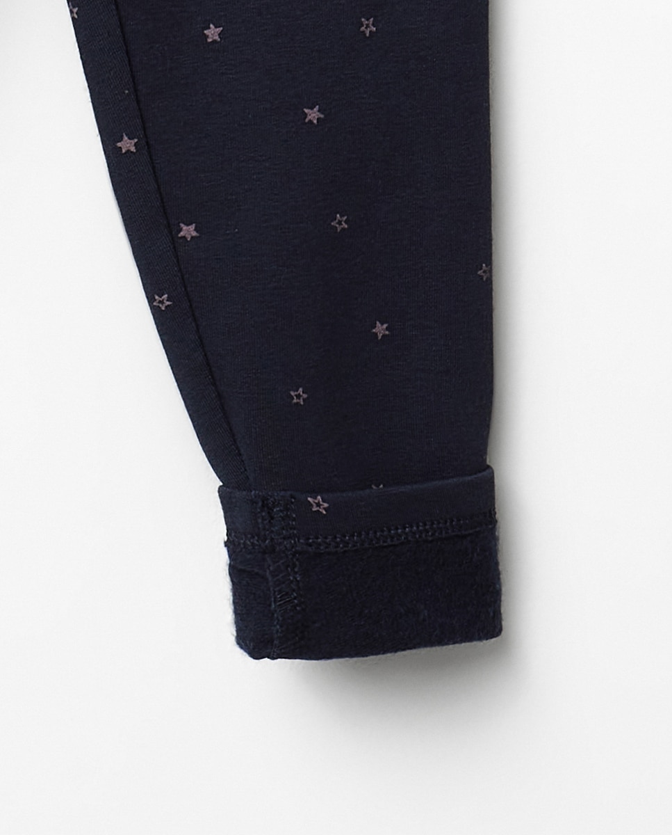 Legging felpa - Sfera - Azul marino Azul marino-3