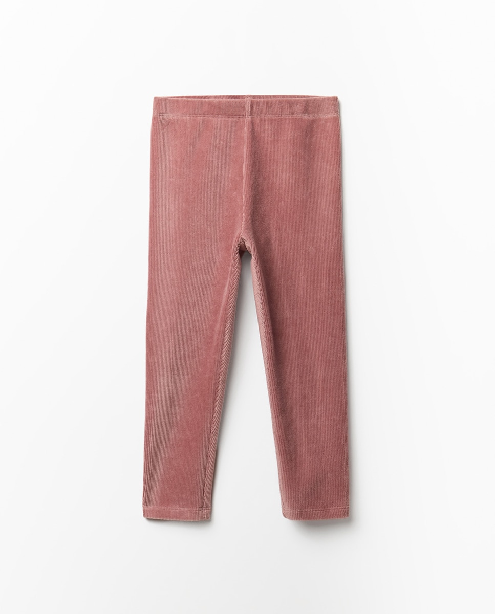Legging velour - Sfera - Rosa Rosa-1