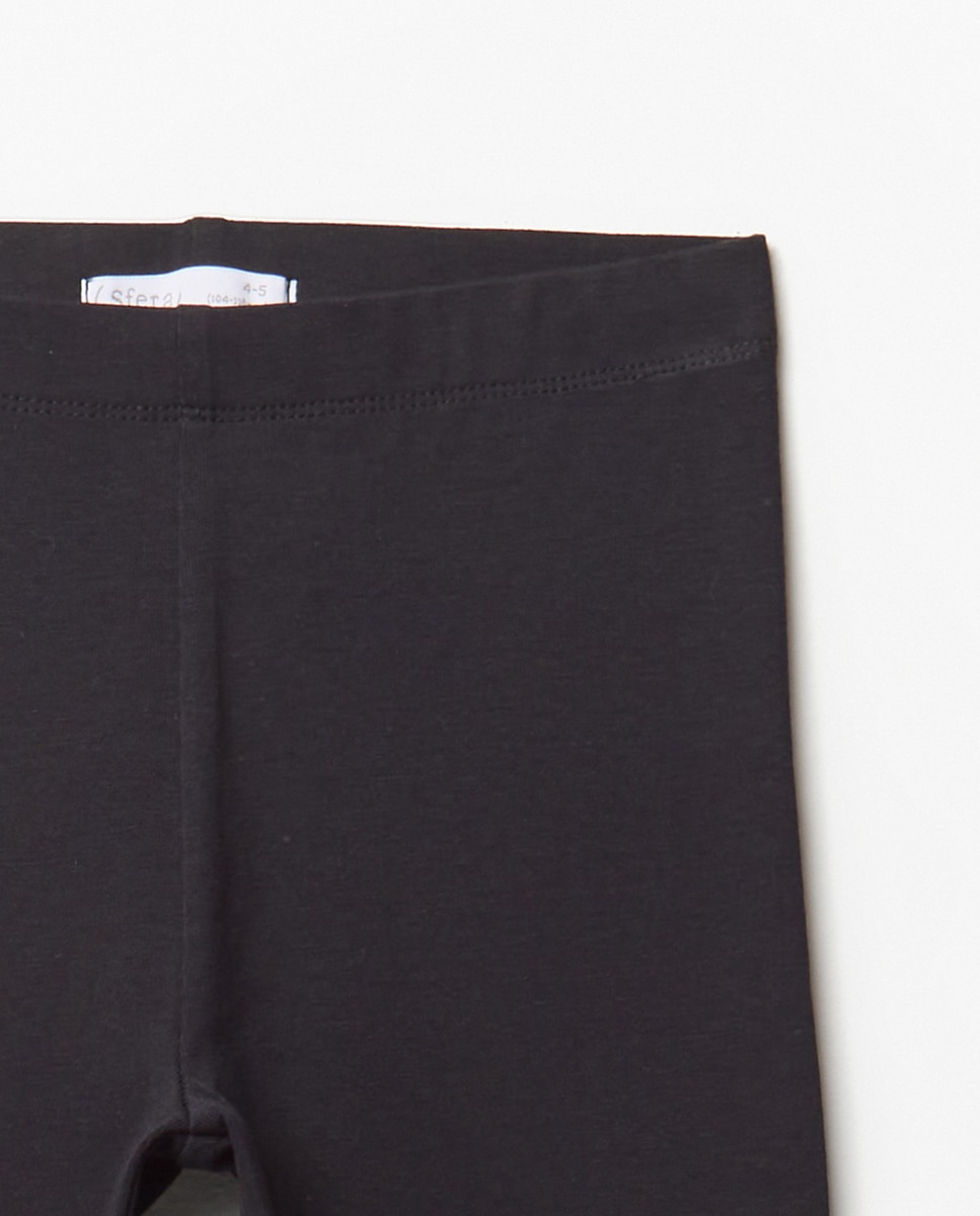 Leggings lisas Preto-2