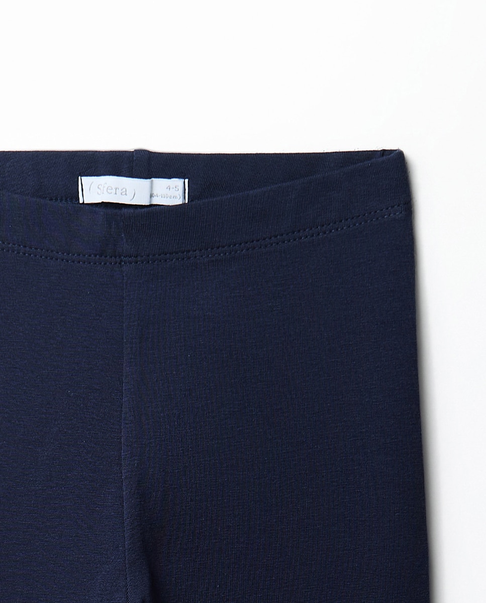 Legging liso básico - Sfera - Azul marino Azul marino-2