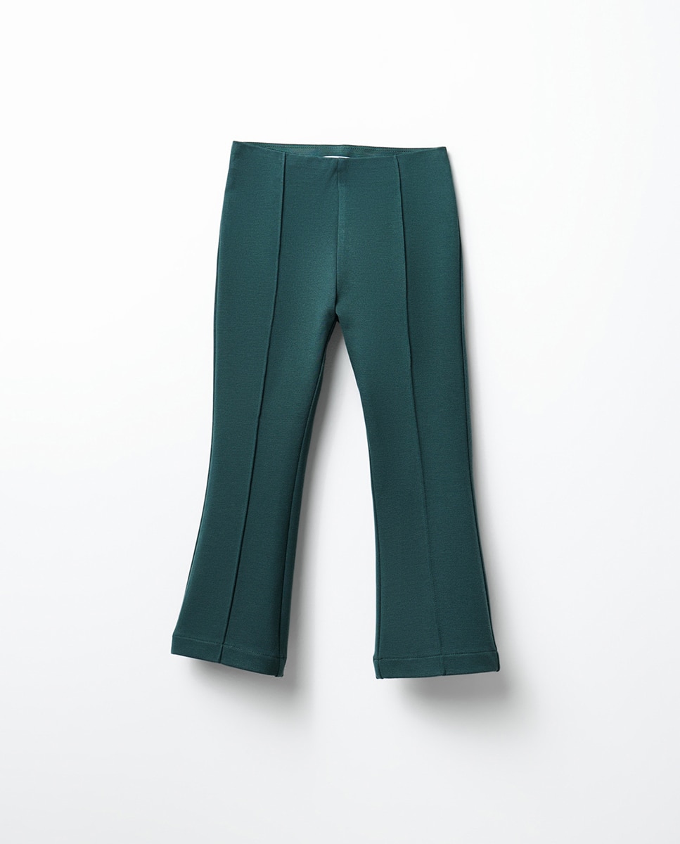 Imagem 0 de Leggings Flare de Malha Roma
